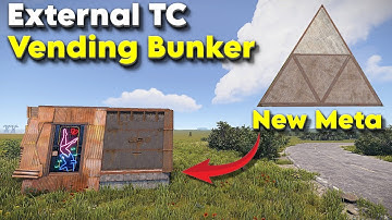 External TC Vending Machine Bunker New Meta Rust 2025