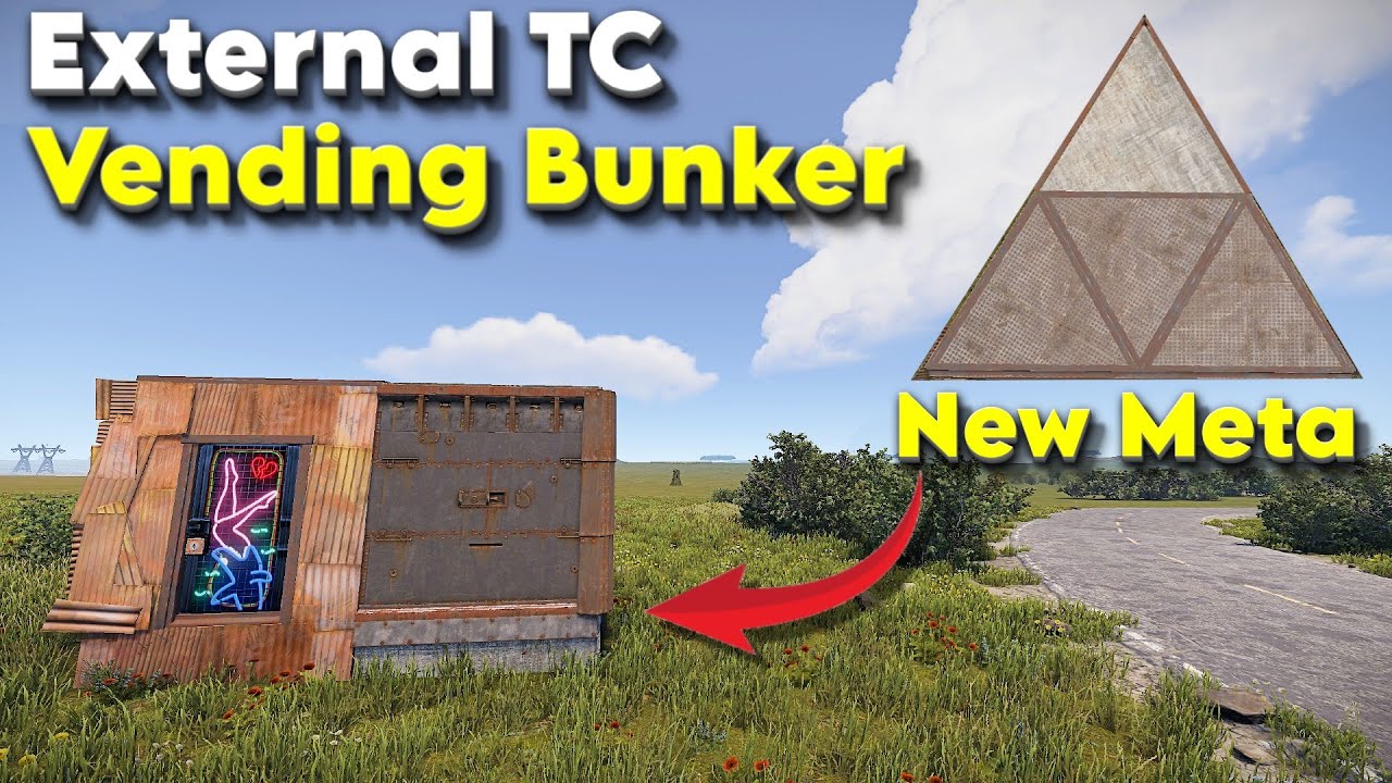 External TC Vending Machine Bunker New Meta Rust 2025 - YouTube