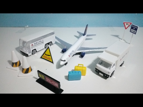 delta airport playset