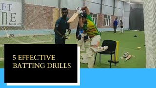 5 Basic Drills for Beginners | Batting Basics