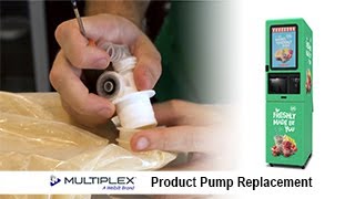 FreshBlender - Changing a Product Pump #MultiplexBeverage Multiplex Freshblender How To Load Product
