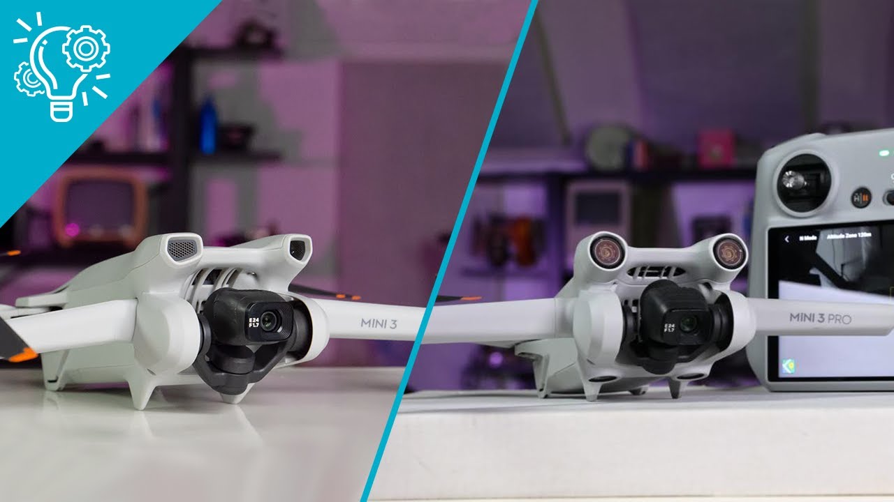 DJI Mini 3 vs Mini 3 Pro - The Difference? - YouTube