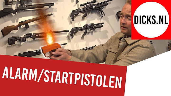 Vrij verkrijgbare Alarmpistolen