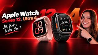 Apple Watch Series 12 ve Apple Watch Ultra 4’e yakından baktık! ⌚️