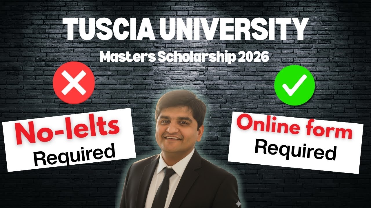 Tuscia University Italy, Admissions 2026, Master| Application Process, No Application Fee, No IELTS