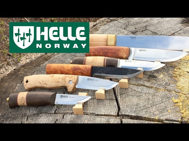 Helle Knives Mega Review: Eggen, Sigmund, Harding, HelleGT, Viking, Dokka,  Lappland 