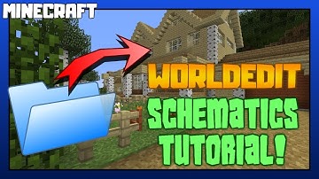 MINECRAFT | Worldedit Schematics Tutorial