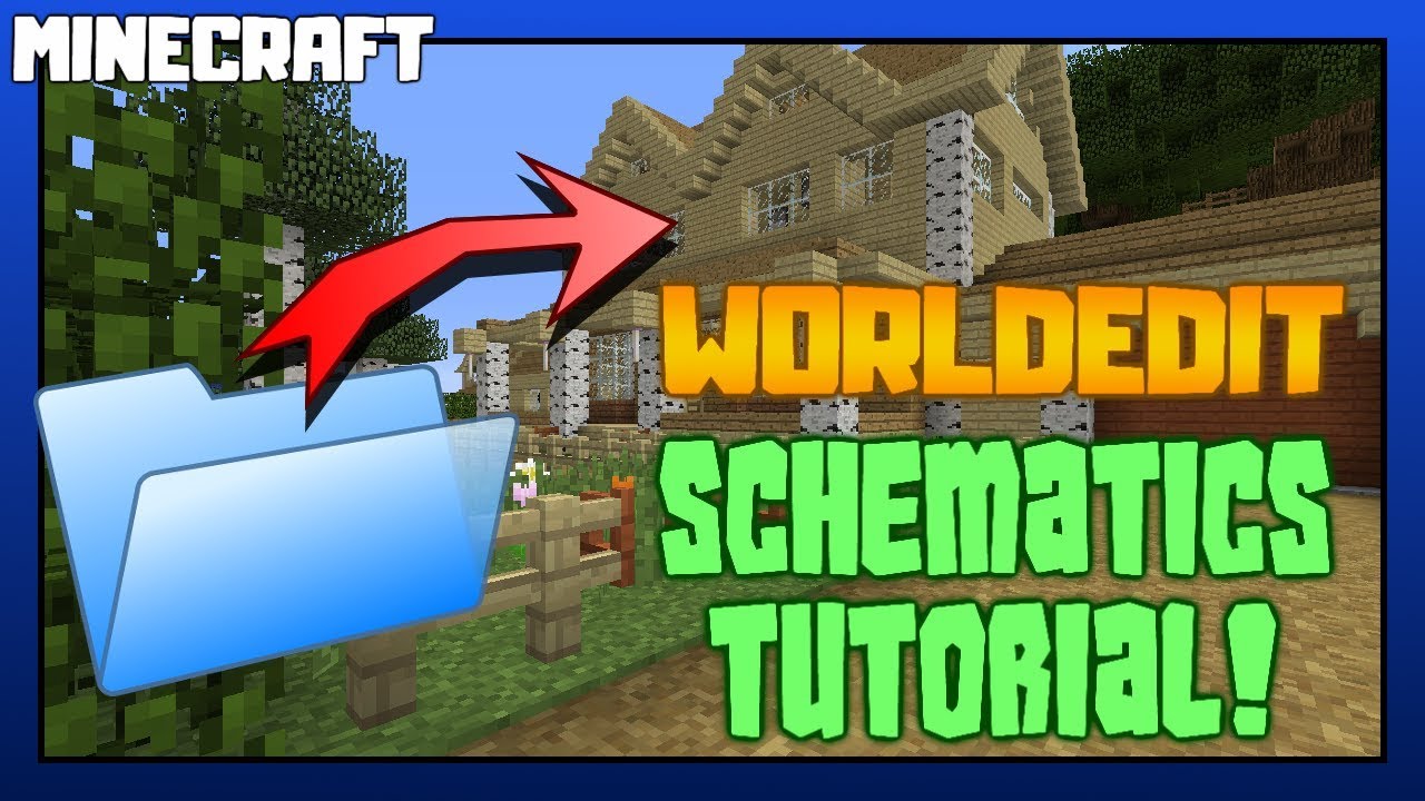 How To Rotate Minecraft Schematics With Worldedit