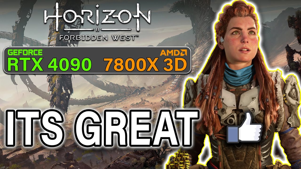 Horizon Forbidden West - PC PORT - Nvidia RTX 4090, AMD Ryzen 7800X 3D - Ultrawide