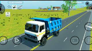 Drive A JCB 🔥And Dumper Unloading🥵stone From Truck in game#jcb #tractor #dumper #truck #gamingvideos