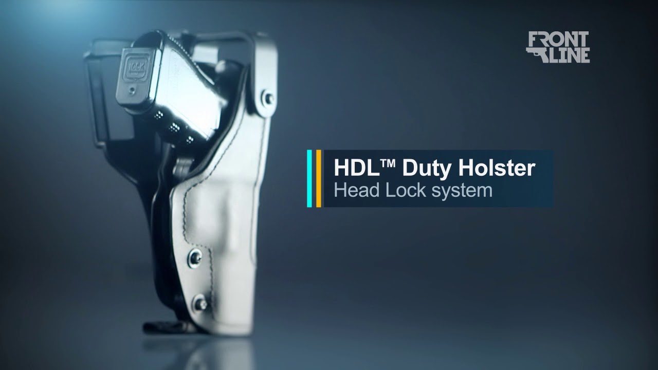 Head Lock Retention System Front line Holsters HDL Duty Holster