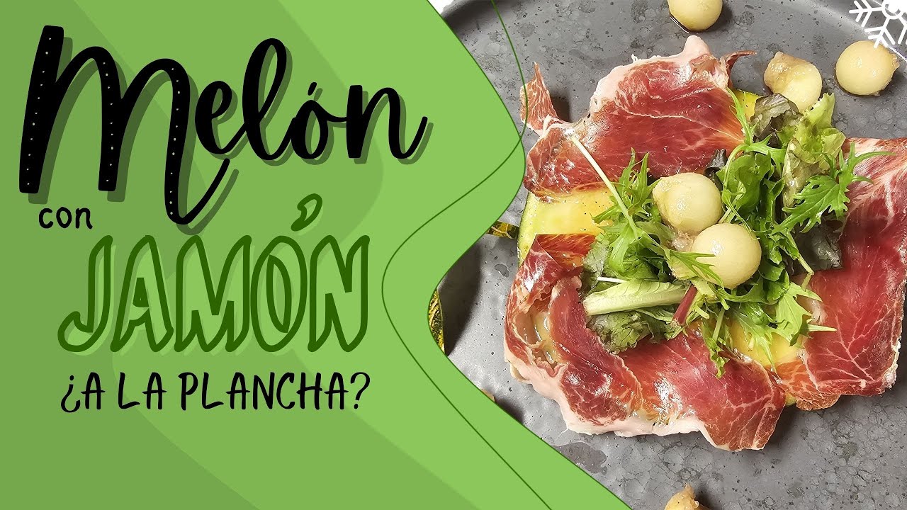 Melón con Jamón, pero a la Plancha | Receta Original y Saludable 🍈🔥