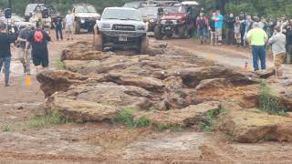 SAS 1st Gen Tundra loses drag link in Rock Garden at Lone Star Toyota Jamboree