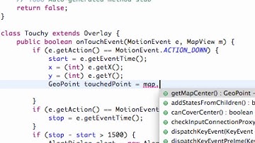 Android Application Development Tutorial   136   Geocoder and GeoPoint
