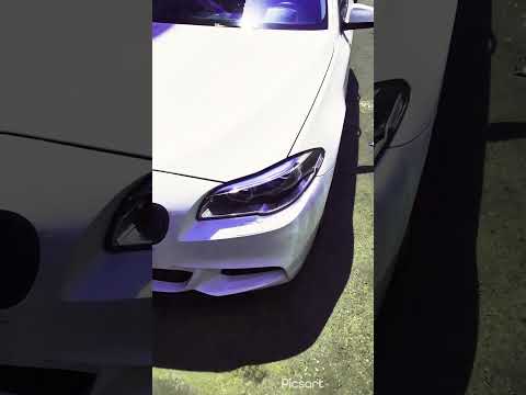 تست و بررسی  528 سفید 2013 فول آپشن وکیوم درب سیستم صوتی   کیت  هد آپ نایت ویژن