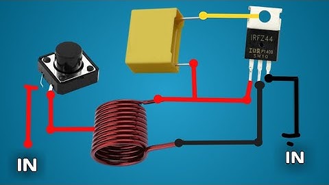 Single Mosfet High powerful induction Heater |Build 5v DC Powerful induction heater
