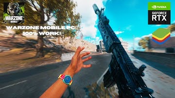 HOW TO PLAY WARZONE MOBILE ON PC! | BLUESTACKS EMULATOR 120 FPS