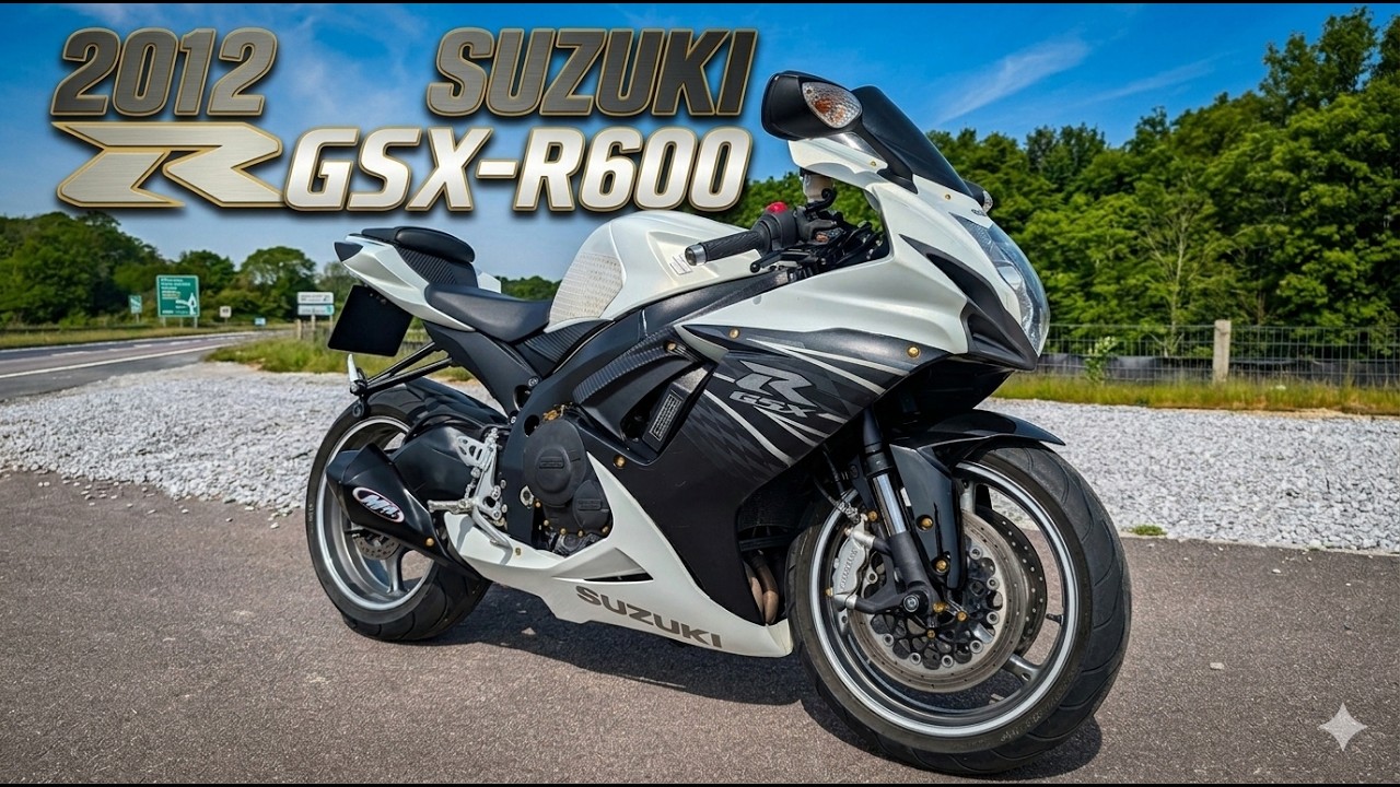 2012 Suzuki GSX-R600 L1 Walkaround & Test Ride - YouTube
