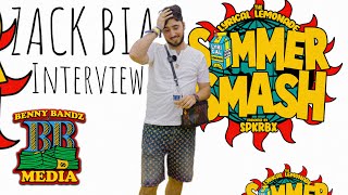 ZACK BIA Interview Lyrical Lemonade Summer Smash 2023 presented by #spkrbx