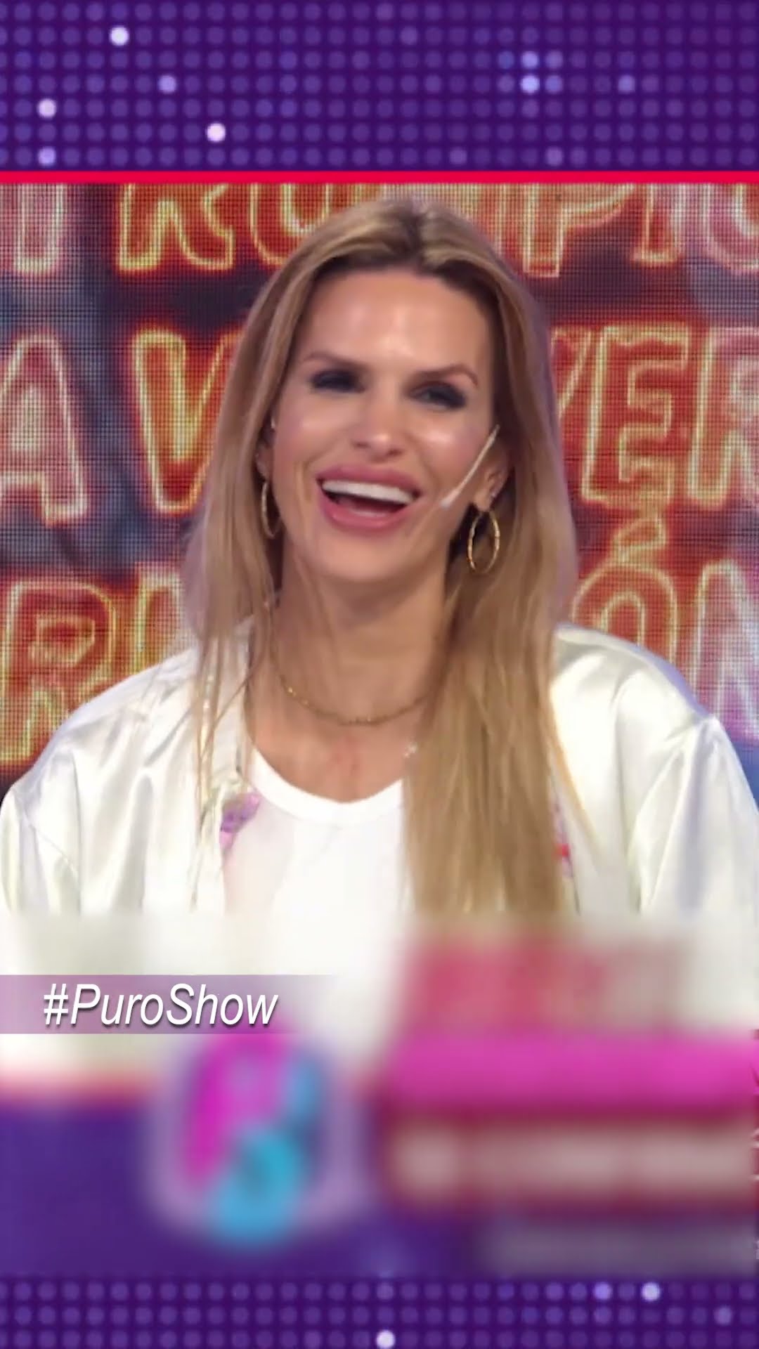 ¡NOS PASÓ A TODOS! El percance de Caro Molinari en #PuroShow