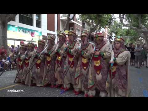 Desfile Infantil Moros y Cristianos Dénia 2015: Filà Amiries