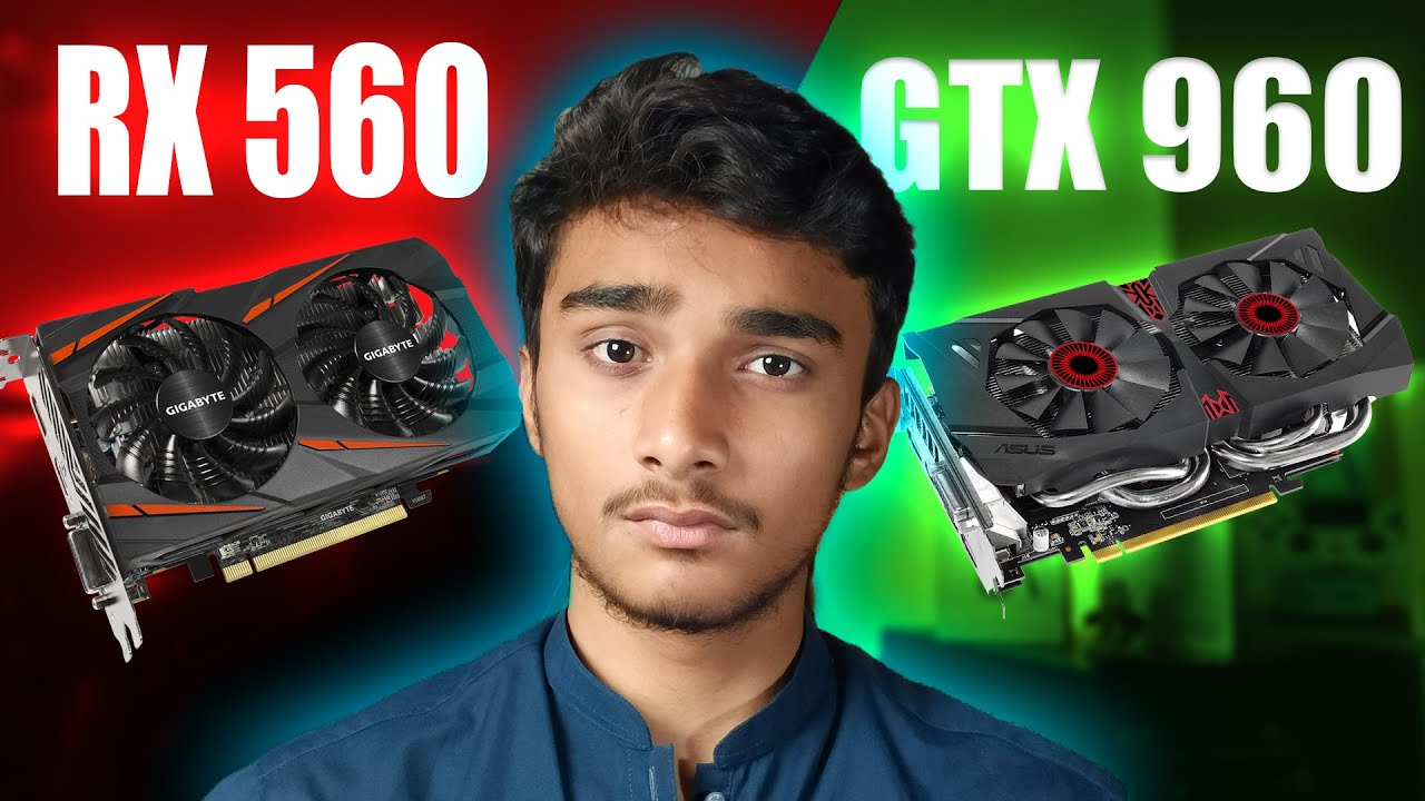 RX 560 4GB VS GTX 960 2GB REAL COMPARISON | REHMAN SPEC