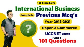 Complete Ugc Net Previous Mcqs || International Business || Paper 2 Commerce Ugc Net screenshot 5