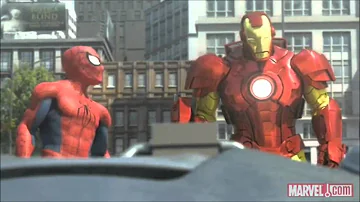 Spider-Man, Iron Man and the Hulk (Full and HQ)