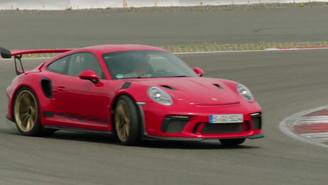 Porsche 911 GT3 RS in Guards Red Driving Video