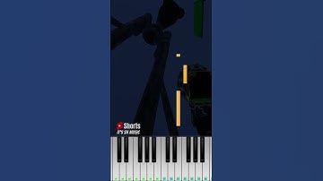 Big Bobby BearHug from Smiling Critters (Zoonomaly) @EddiePlaytimeShorts - Piano Tutorial