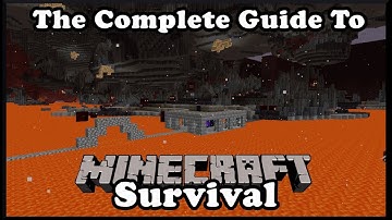 Starting the Nether Hub - Complete Guide to Minecraft - v1.16 Tutorial/Lets Play - Part 16