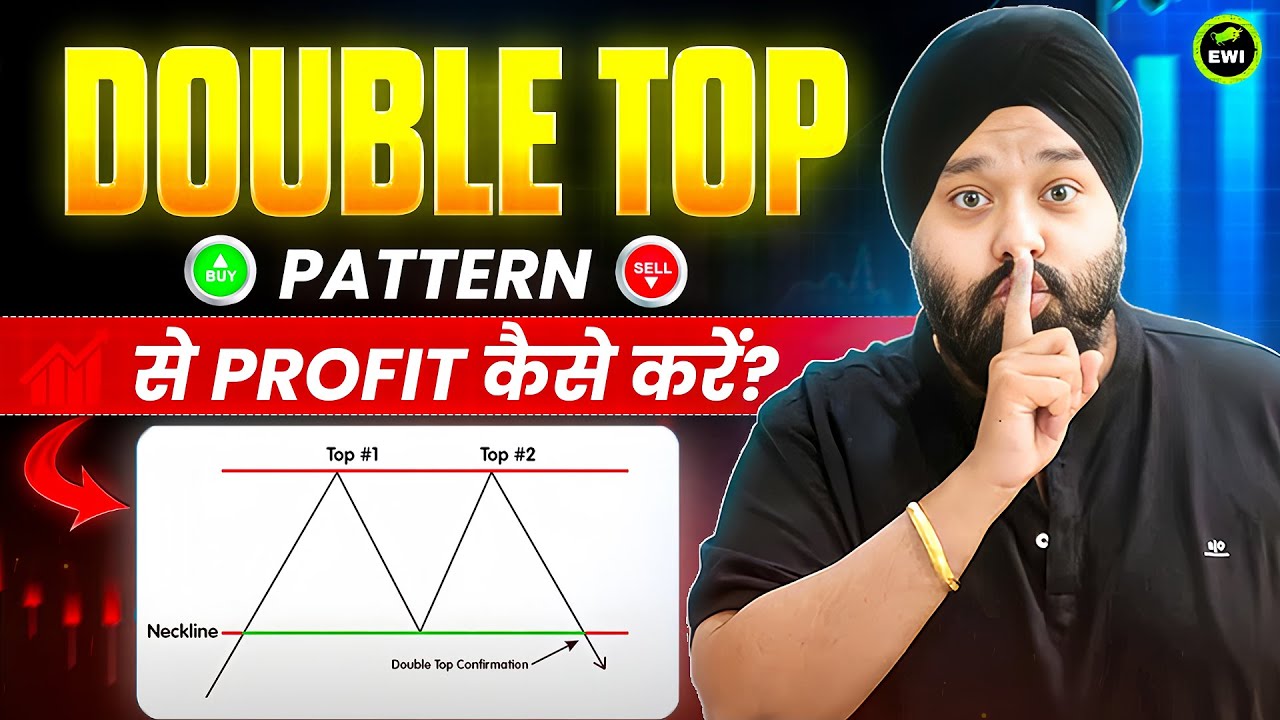 Stock Double Top Pattern Double Top Pattern Behaviour || Stock Market For Beginners || Technical ...
