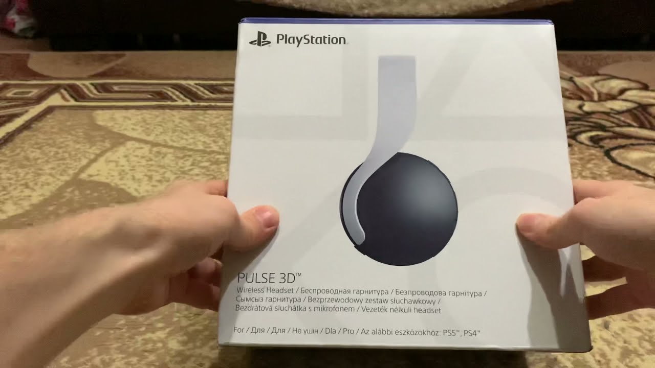 Обзор и распаковка наушников pulse 3d для ps5