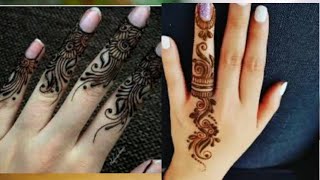 Eid and rakhi special latest finger mehndi designs 2019. #hennadesign. #mehndi #henna #eid #rakhi