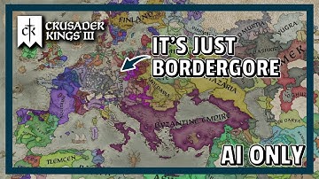 Unlimited Diplomatic Range | Crusader Kings 3 | 867 | Ai Only Timelapse