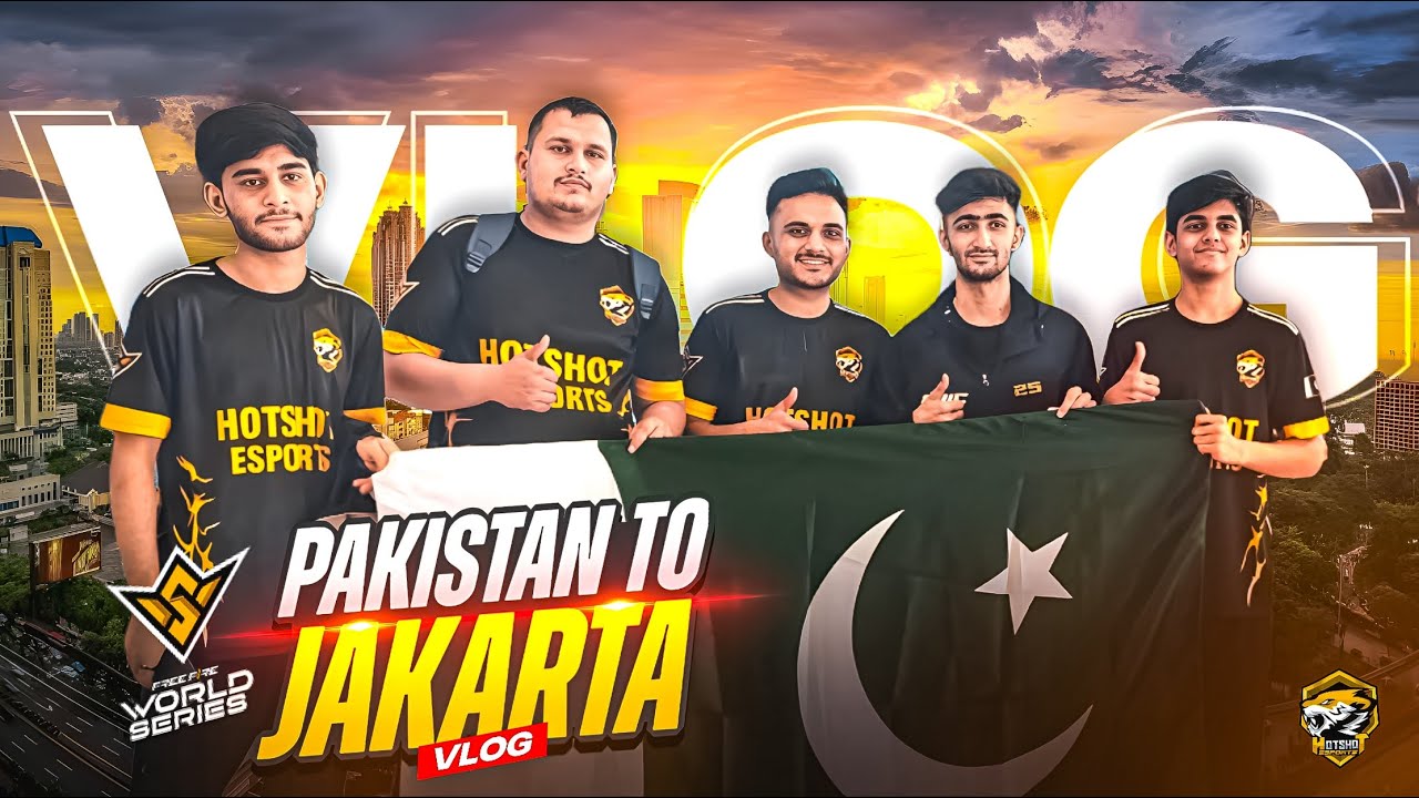 Jakarta- Indonesia | Free Fire World Series Global 2025 | Hs Action - Vlog 1