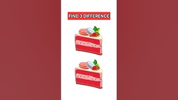 Spot 3 Differences #541