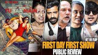 Tu Yaa Main  Public Review  First Day First Show  Hit Or Flop  Shanaya Kapoor Adarsh Gourav