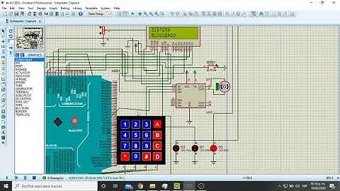 PROTEUS y Arduino Codigo de acceso