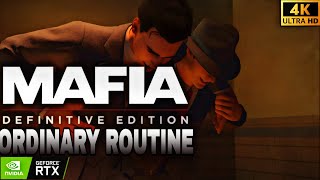 MAFIA DEFINITIVE EDITION - MISSION #4 ORDINARY ROUTINE | 100% GOLD MEDAL | WALKTHROUGH