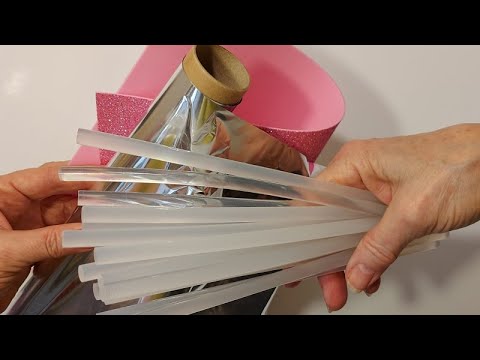 СМОТРИ!!!КРАСОТА из ФОЛЬГИ и ТЕРМОКЛЕЯ своими руками! ОРИГИНАЛЬНО!ЛЕГКО!БЫСТРО!diy14 ФЕВРАЛЯ.8 МАРТА