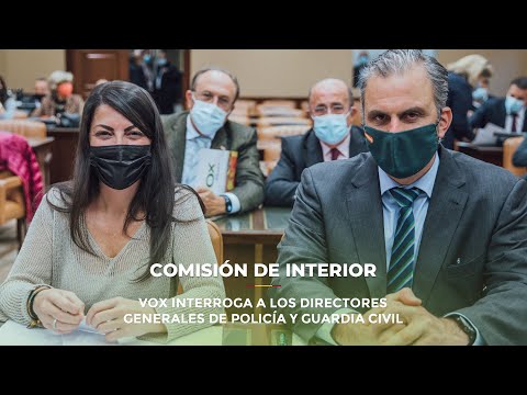 VOX interroga a los Directores Generales de Policía y Guardia Civil