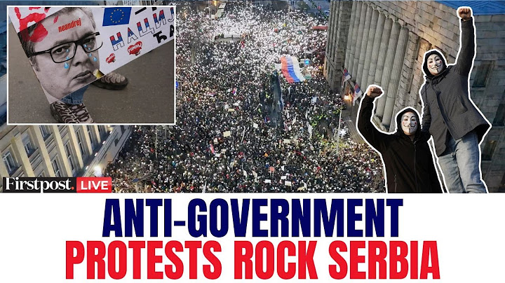 Serbia Protests LIVE: Serbian Students Stage Anti-Government Protests | Aleksandar Vučić | N18G