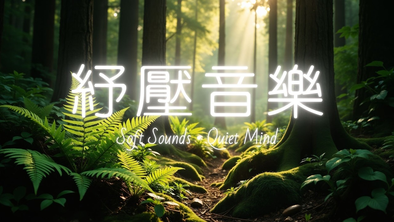 【深度平靜】專注與平靜的鋼琴旋律！ 🌿 翡翠森林｜深層放鬆、情緒療癒、冥想專注、焦慮舒緩