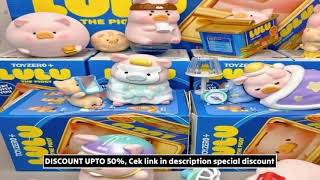 Cute Lulu Pig Ociated Daily Blind Box Kawaii Piggy Anime Figure Doll Surprise Bag Room Ornament