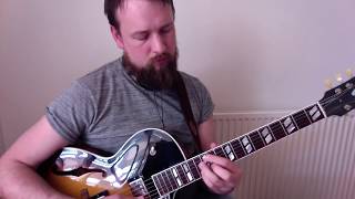 Barry Harris diminished scale on guitar