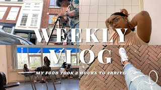 WAITING 2 HOURS FOR MY FOOD + SWOOP SLEEK LOW PONYTAIL + TAKING PICTURES + MORE |COCOCURLS