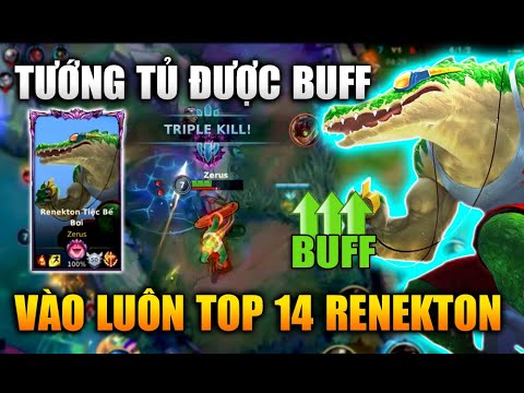 [LMHT Tốc Chiến] Renekton Được Buff Mạnh Zerus Vào Luôn Top 14 Trong Liên Minh Tốc Chiến