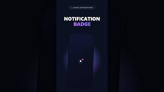 Notification badge in Flutter 🔴 Stack trick #shorts