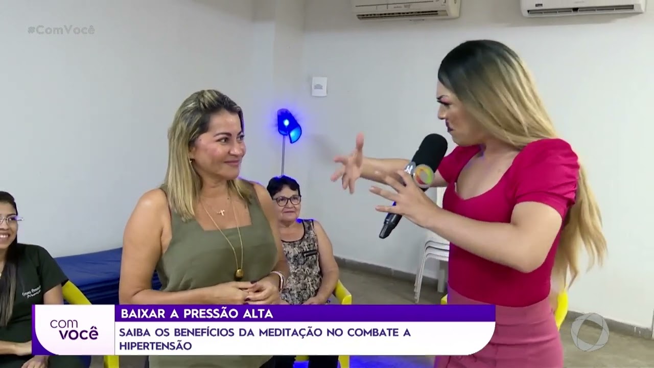 Magally Mel foi saber os benefícios da meditação, será que ela conseguiu meditar? - Com Você